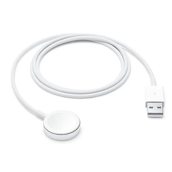 Apple Watch Magnetic Charger Usb-A Cable 6Ft- White Limited Stock Deals Save Big Today