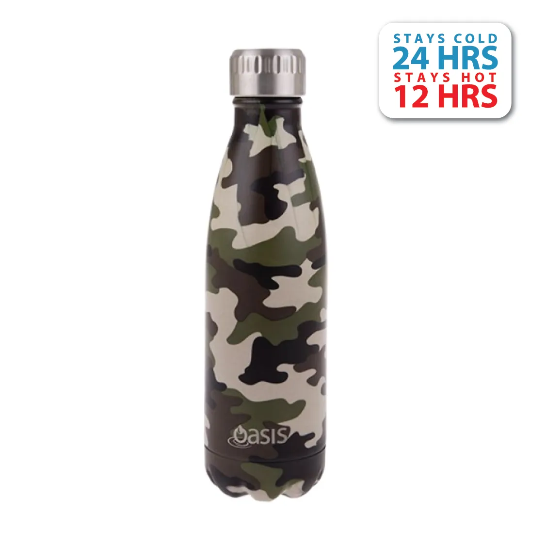 Oasis Stainless Steel Insulated Water Bottle 500Ml (Printed) Today Only Special