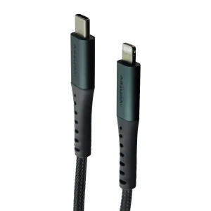 Grab the Deal Now Hot Price Drop Ventev Chargesync (10Ft) Usb-C To Lightning 8-Pin Cable For Iphones - Steel