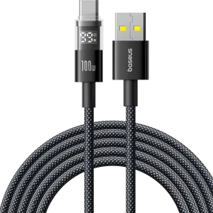 Baseus Display 2 Fast Charging Data Cable Usb-A To Usb-C 100W Hot Pick Online