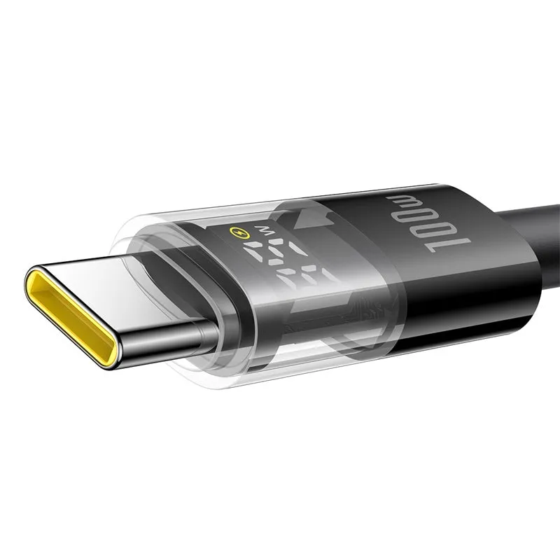 Baseus Display 2 Fast Charging Data Cable Usb-A To Usb-C 100W Dont Miss Out