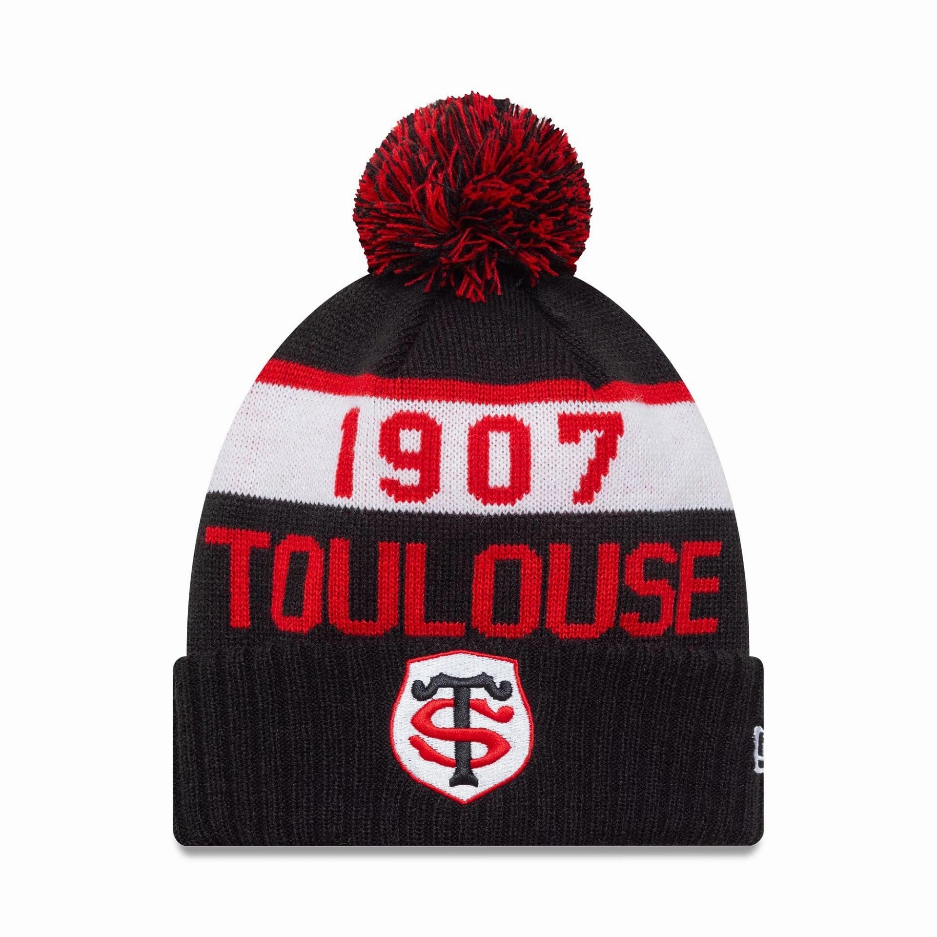 Flash Discount Today Stade Toulousain Kids Black Sport Knit Beanie Hat