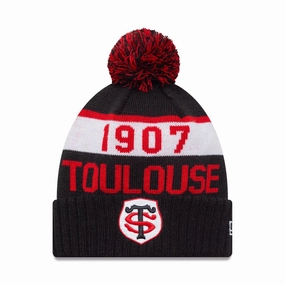 Flash Discount Today Stade Toulousain Kids Black Sport Knit Beanie Hat