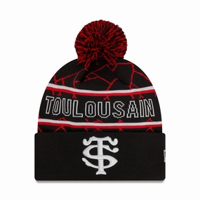 MustHave Steals Stade Toulousain Black Sport Knit Beanie Hat