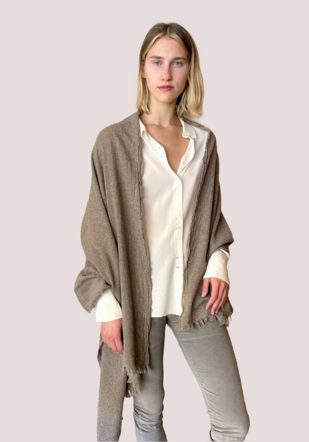 Slim Shawl - Brownish Special Steal Event Last Chance Offer