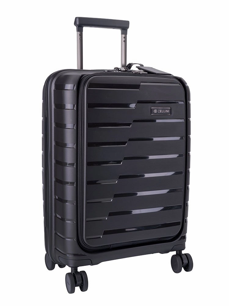 Cellini Microlite Trolley Carry On Business Case | Black Deal of the Day