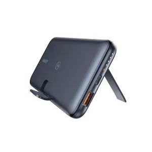 MustHave Steals Pb-Wl02 18W Pd Qc 3.0 10000Mah Power Bank With Foldable Stand & Wireless Charging