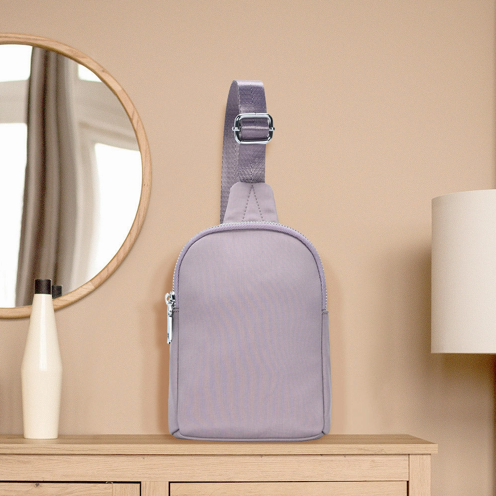 Solid Nylon Mini Sling Bag Perfect Gift Offer Special Price Offer