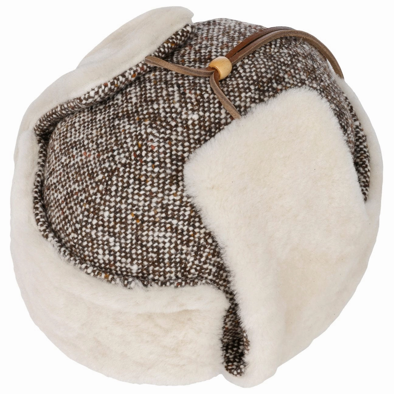 Tweed Lambswool Trapper Hat Todays Special Picks
