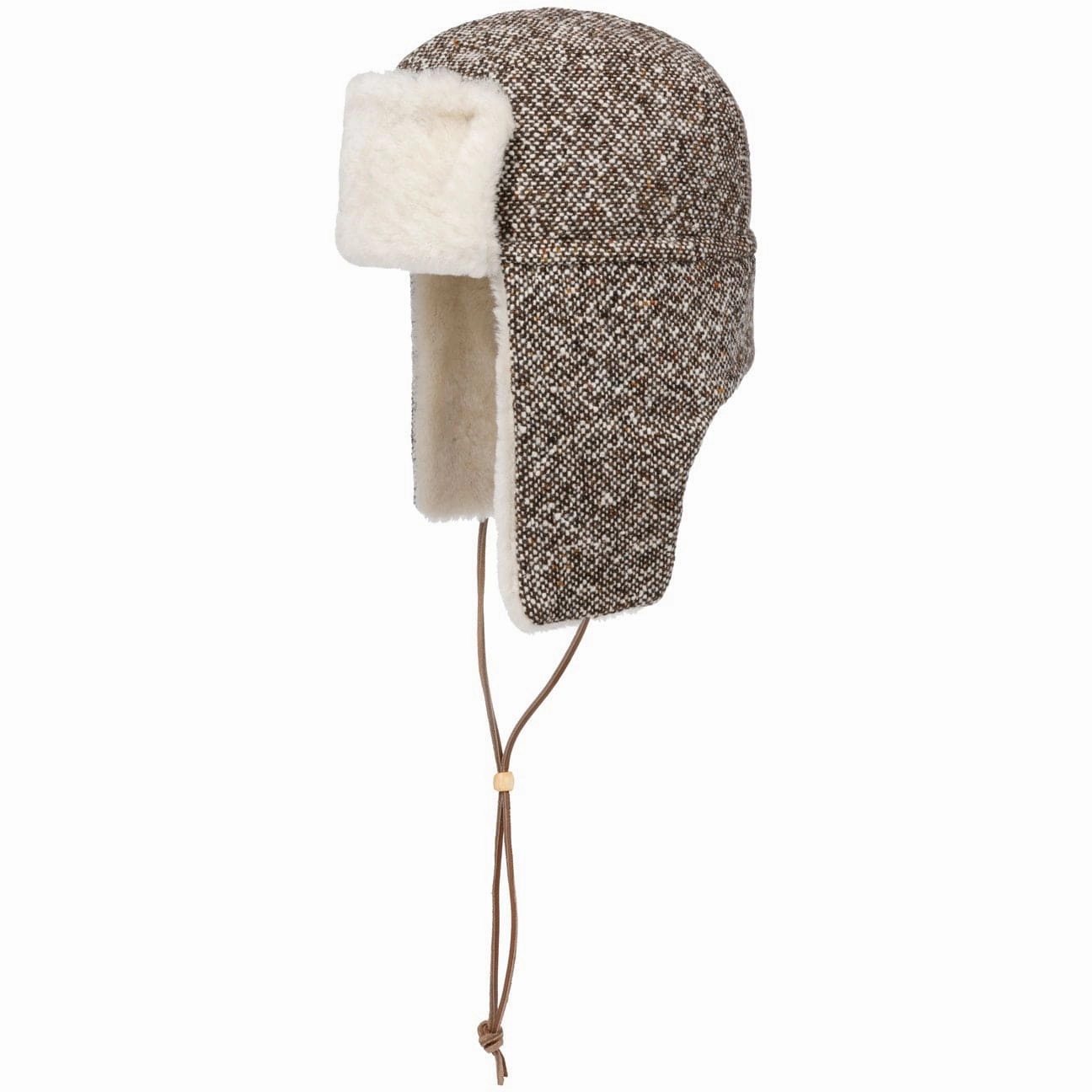 Special Price Today Limited Time Sale Tweed Lambswool Trapper Hat