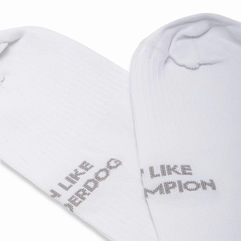 Udog Logo socks - White