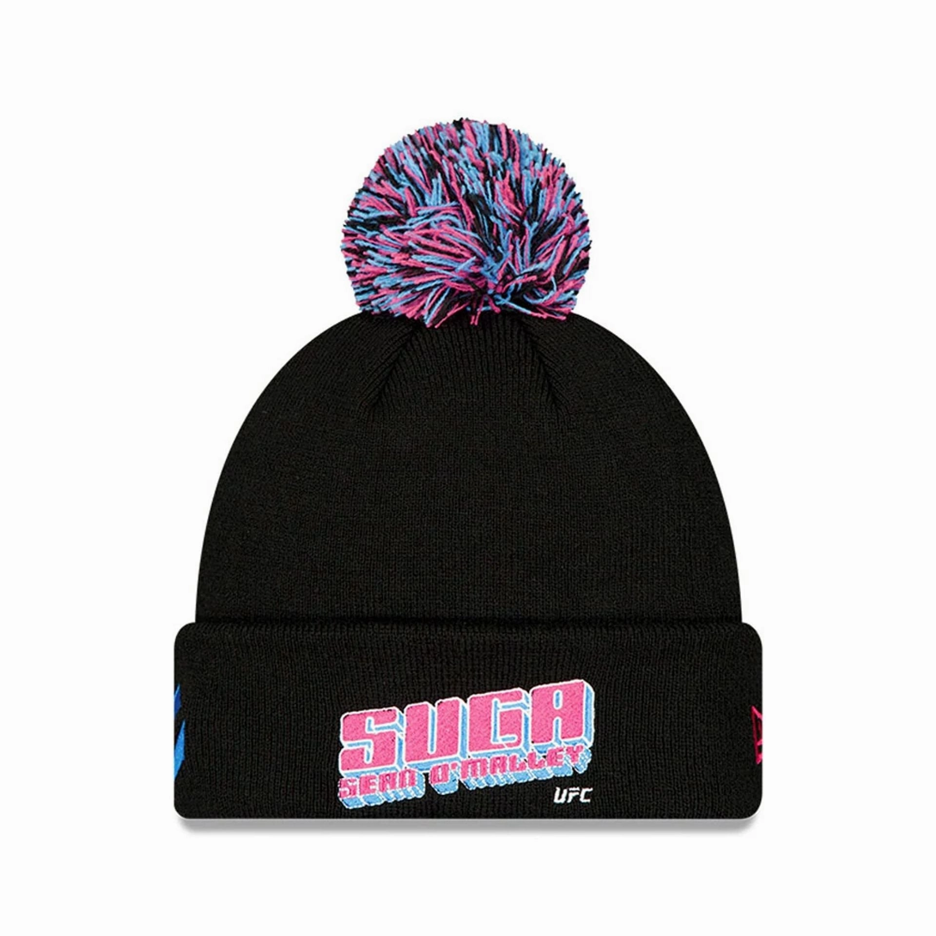 Hot Sale Frenzy Ufc Ultimate Fighting Sean O'Malley Black Cuff Knit Beanie Hat
