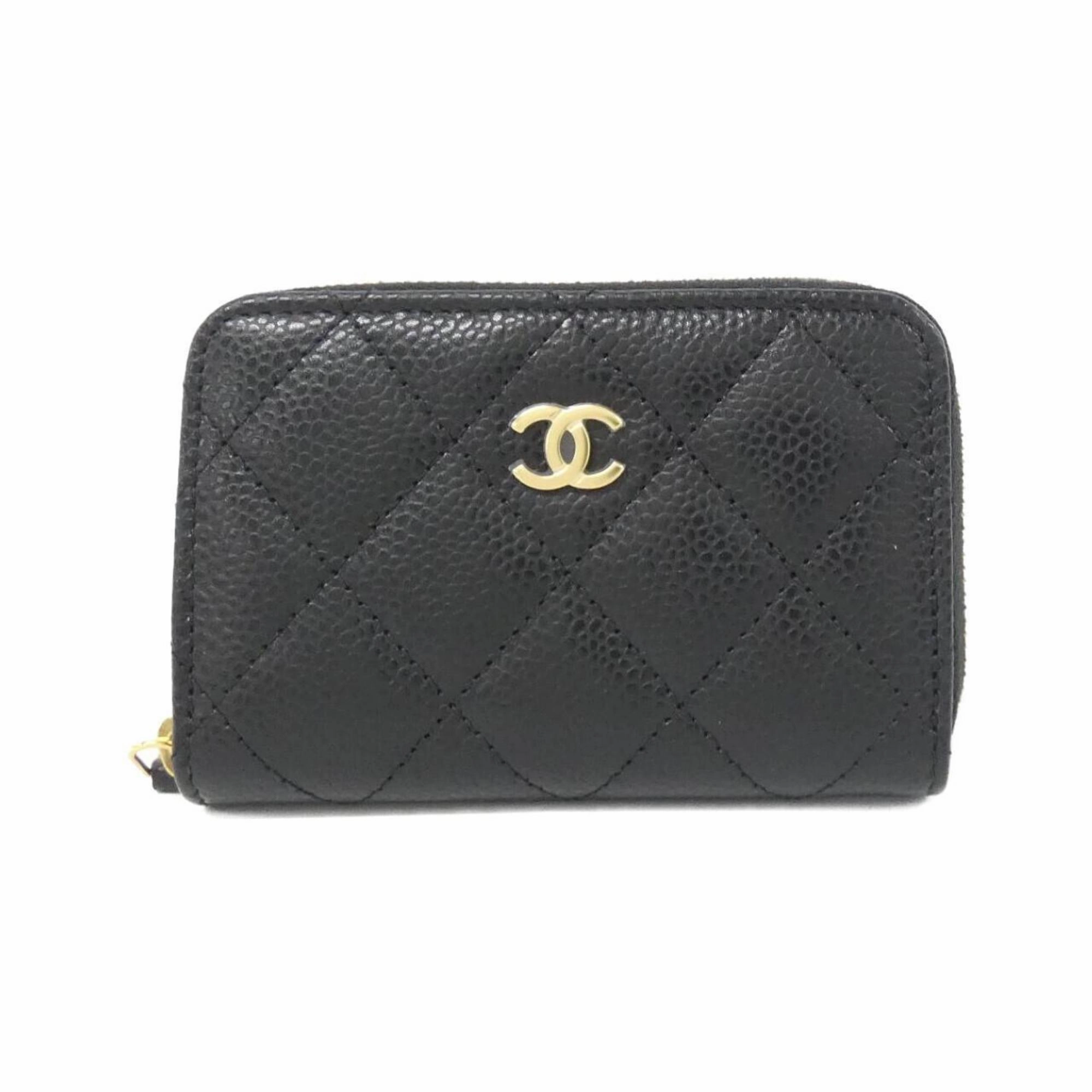 Chanel Grained Calfskin Coin Purse/Coin Case (Pre-Owned) Grab the Deal Now Grab It Now