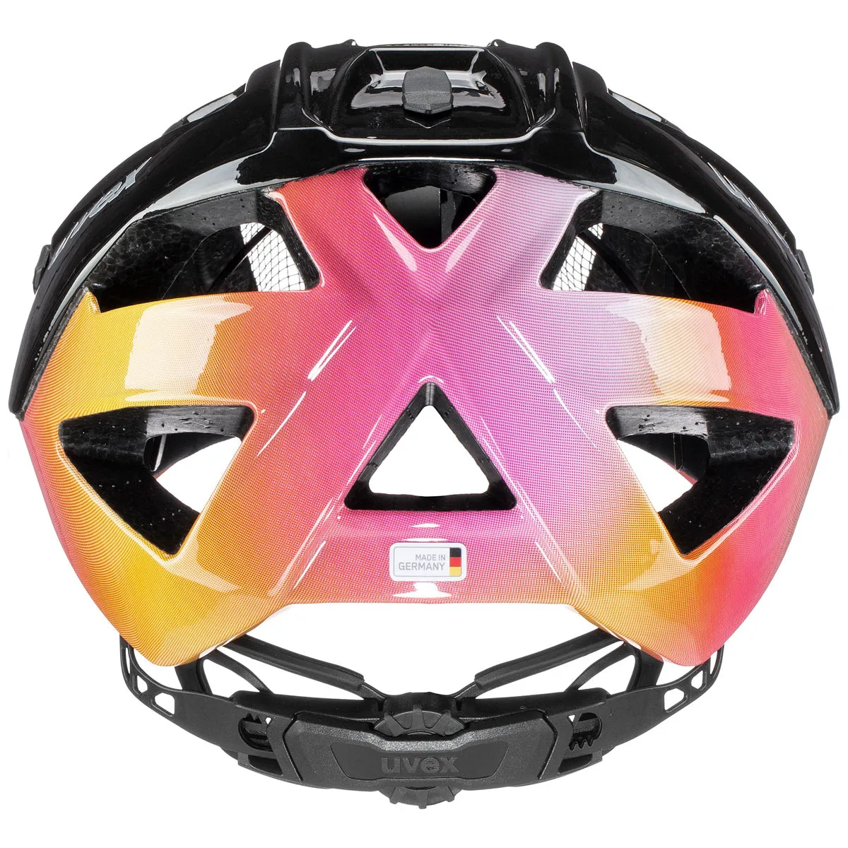 Uvex Quatro helmet - Black orange
