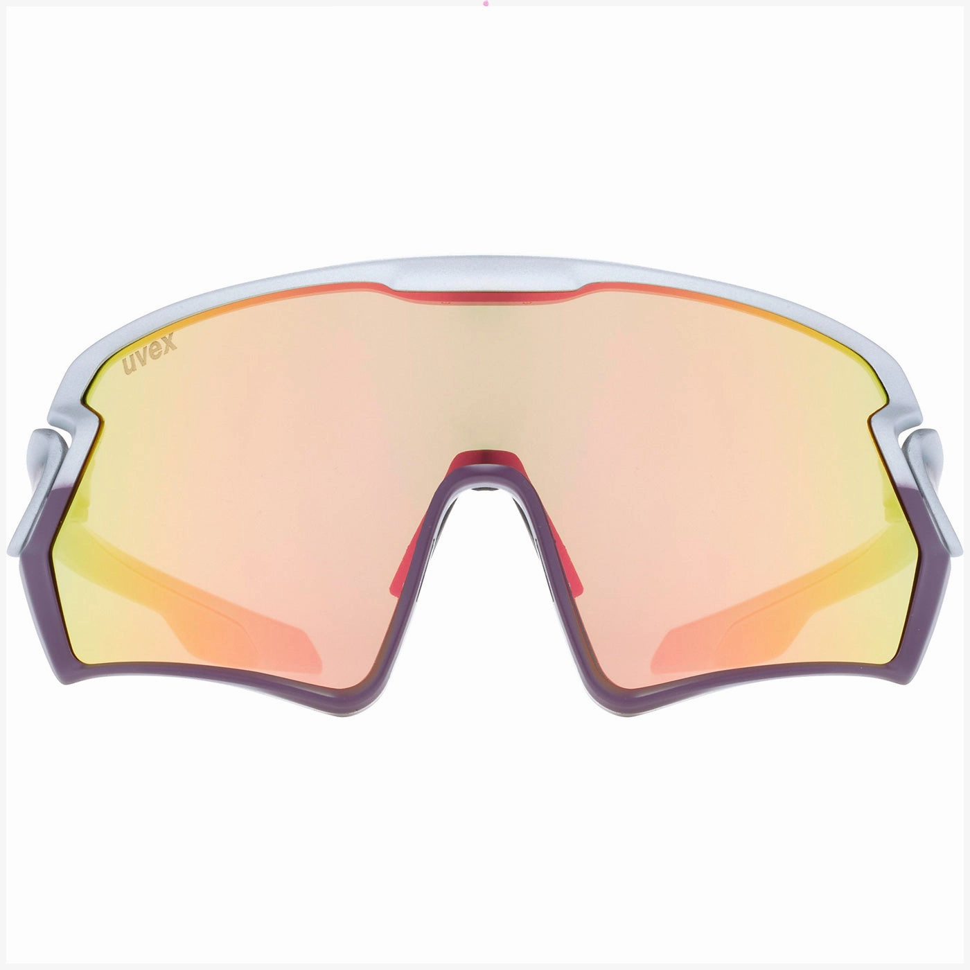 Uvex Sportstyle 231 glasses - Silver Plum Mirror rose