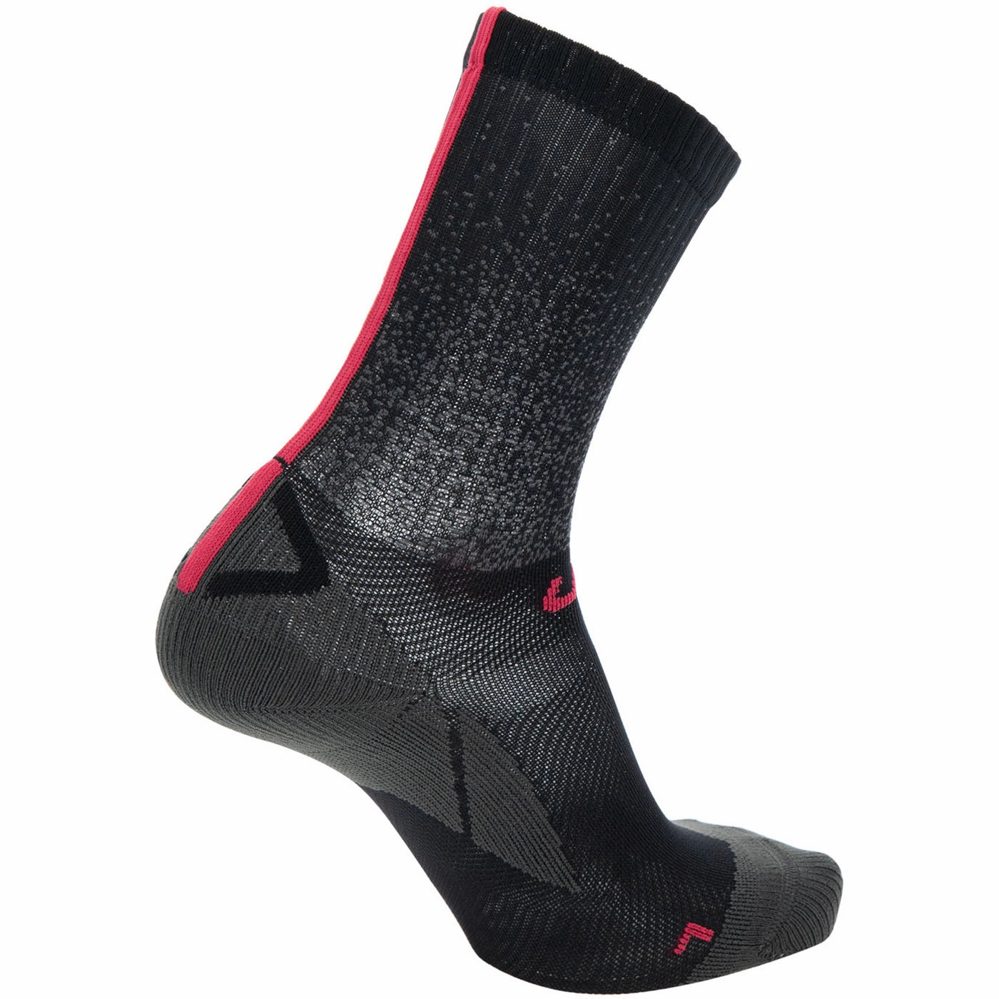 UYN Cycling Aero woman socks - Black pink