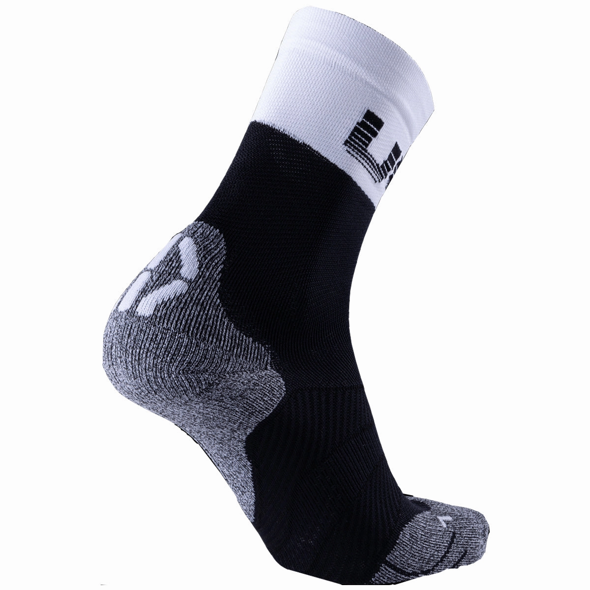 UYN Cycling Light socks - Black white