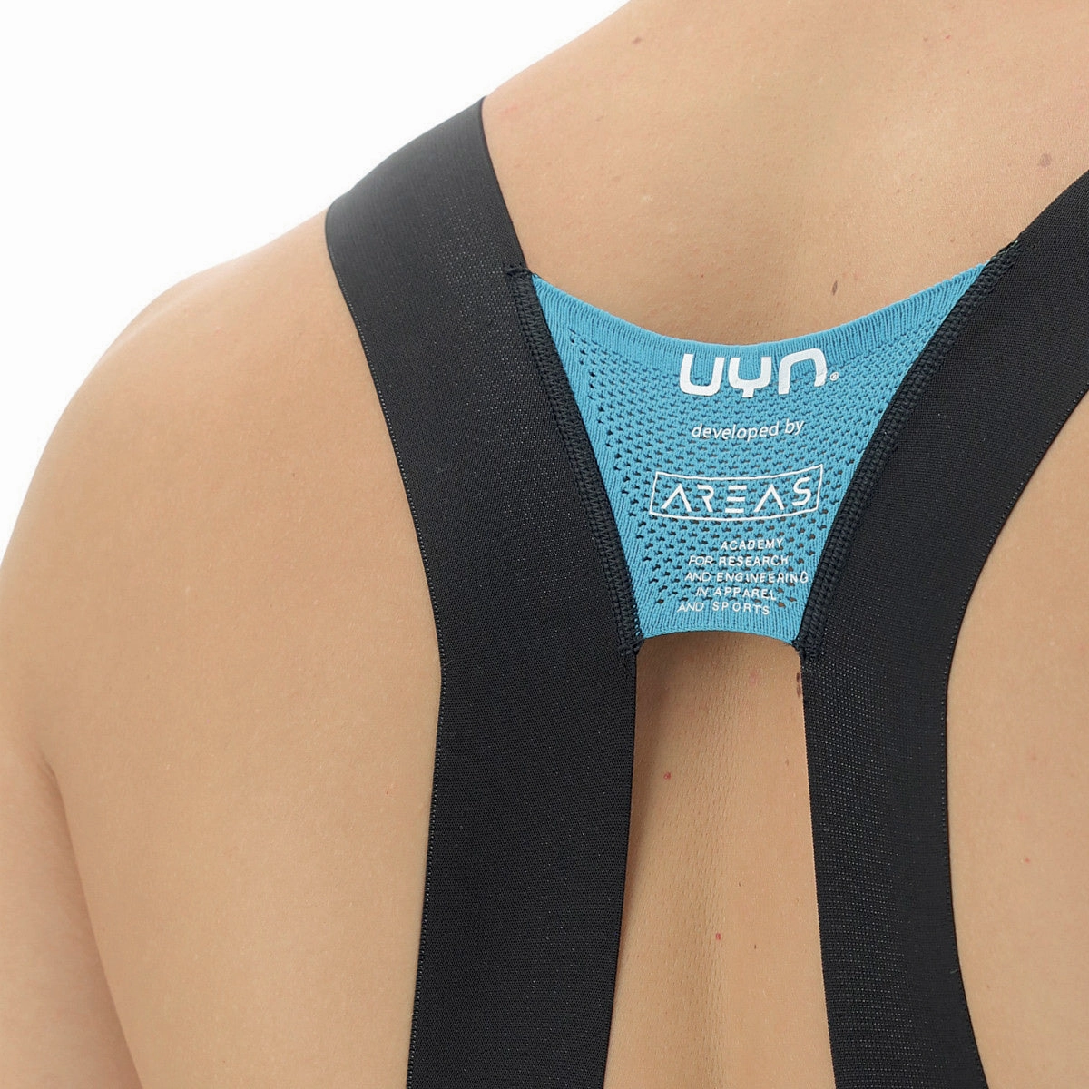 UYN Racefast bib shorts - Black yellow