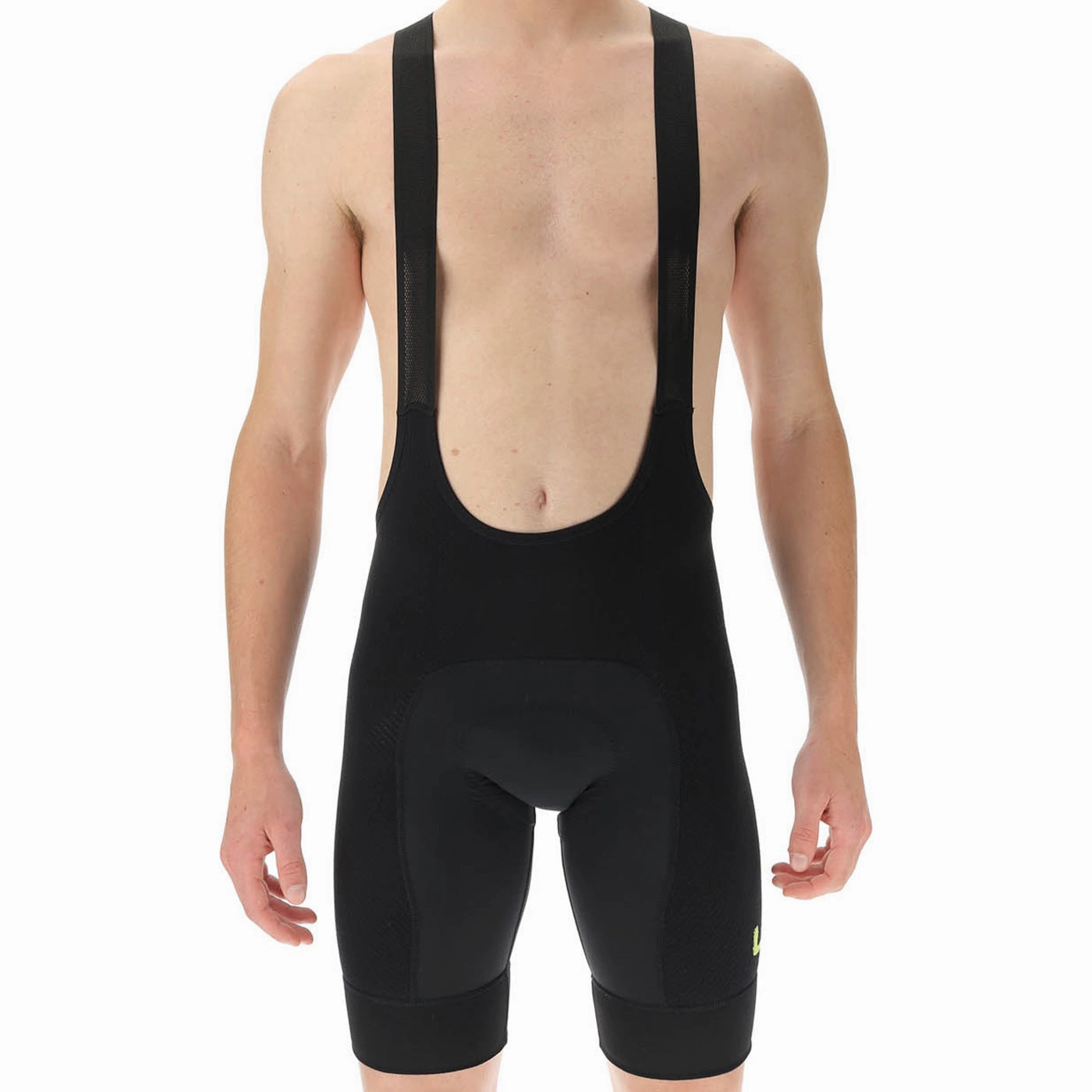 UYN Ridemiles bib shorts - Black yellow