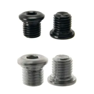 V Brake / Cantilever Boss Blanking Bolts / Plugs - Black Or Silver - M10 or M8