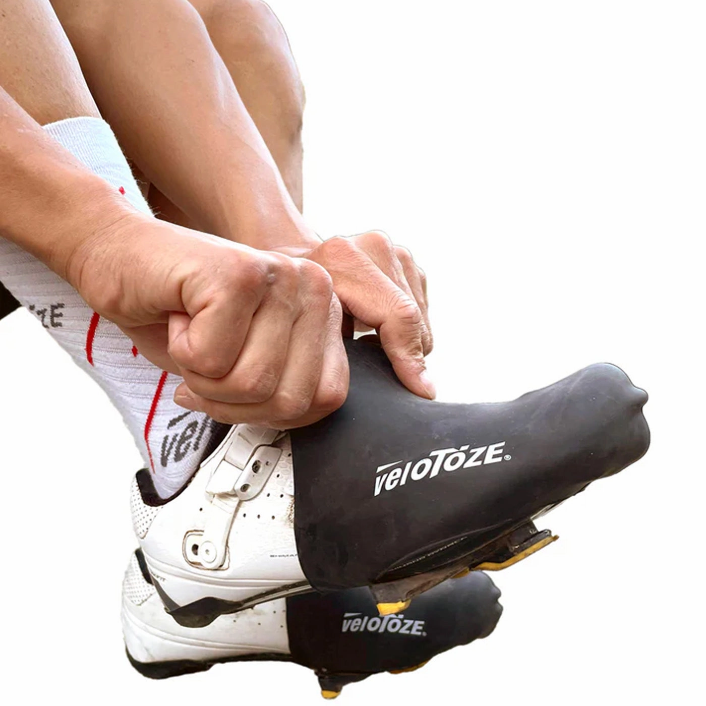 VeloToze Silicone Toe Cover - Black 