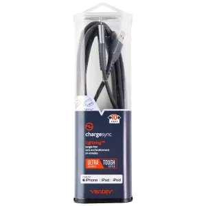 Unmissable Deal Today Ventev (10-Ft) Chargesync Usb-A To 8-Pin Lightning Alloy Cable - Steel Gray