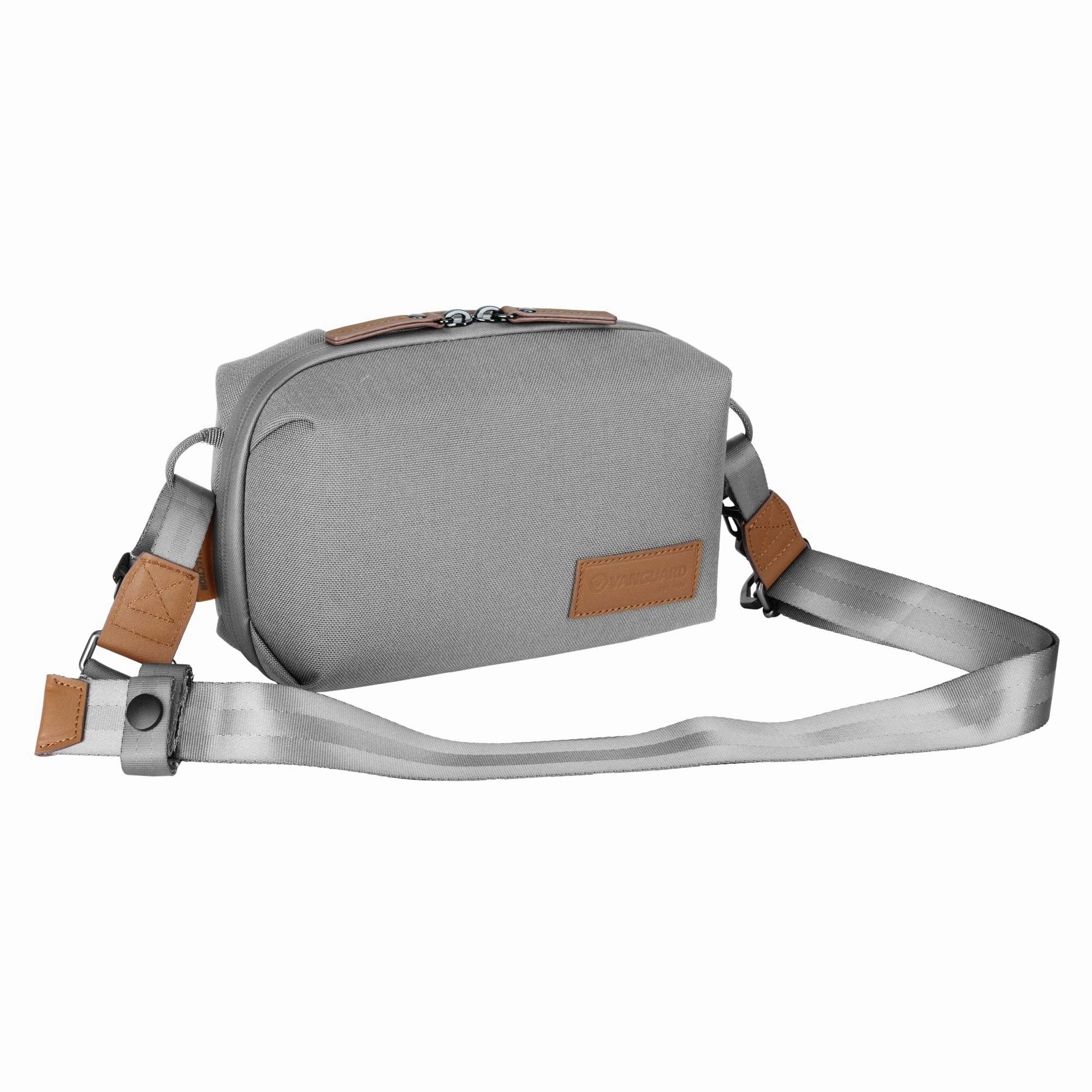 Veo City Tp23 : Small Accessories Shoulder Bag - Grey Price Drop Today Grab It Before Gone