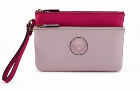 Online Exclusive Savings Shop Todays Picks Versace Elegant Leather Pouch Women'S Clutch