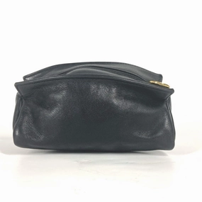 Hot Offer Inside Dont Wait Save Versace Gold Leather Pouch (Pre-Owned)