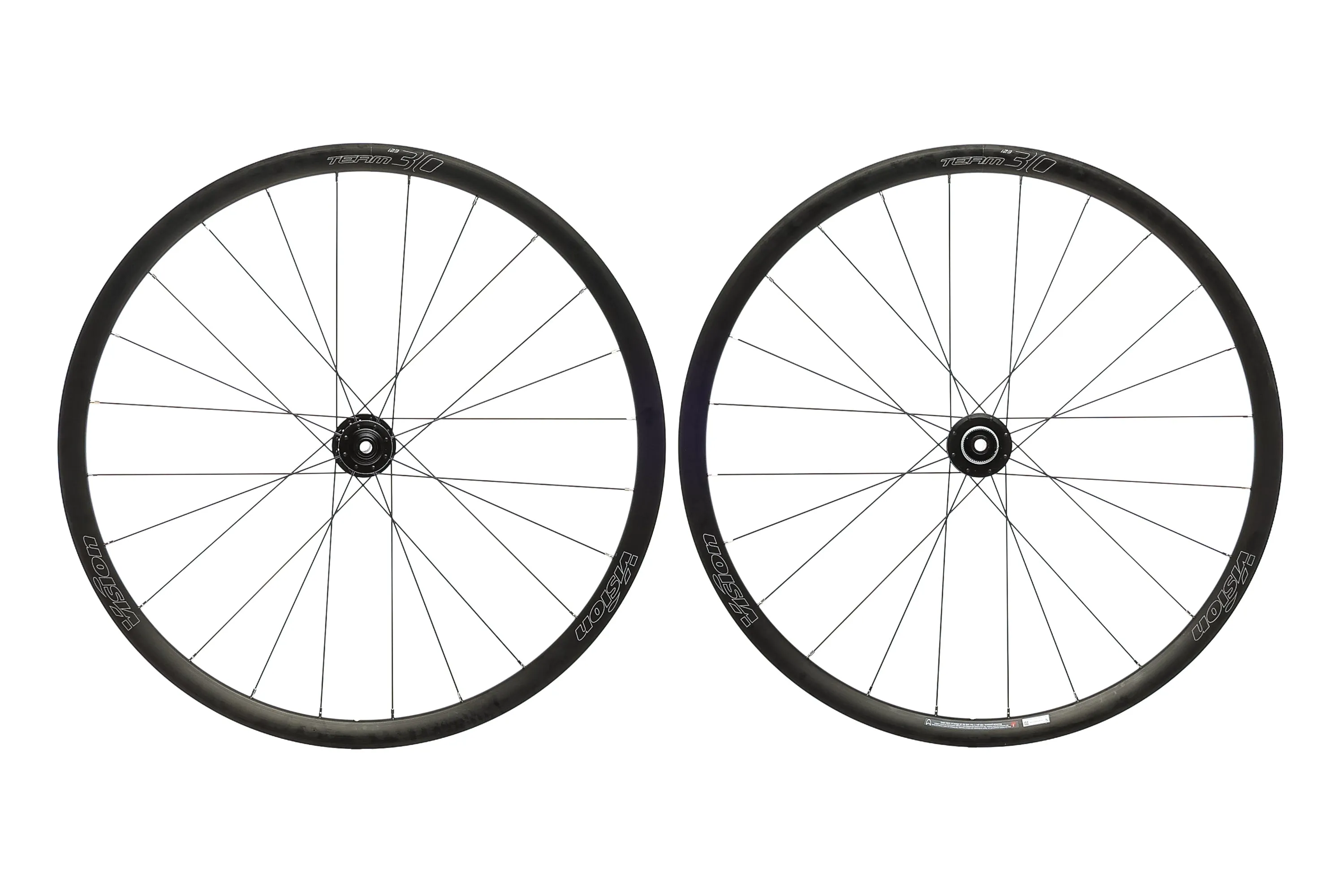 Vision Team 30 i23 Aluminum Tubeless 700c Wheelset