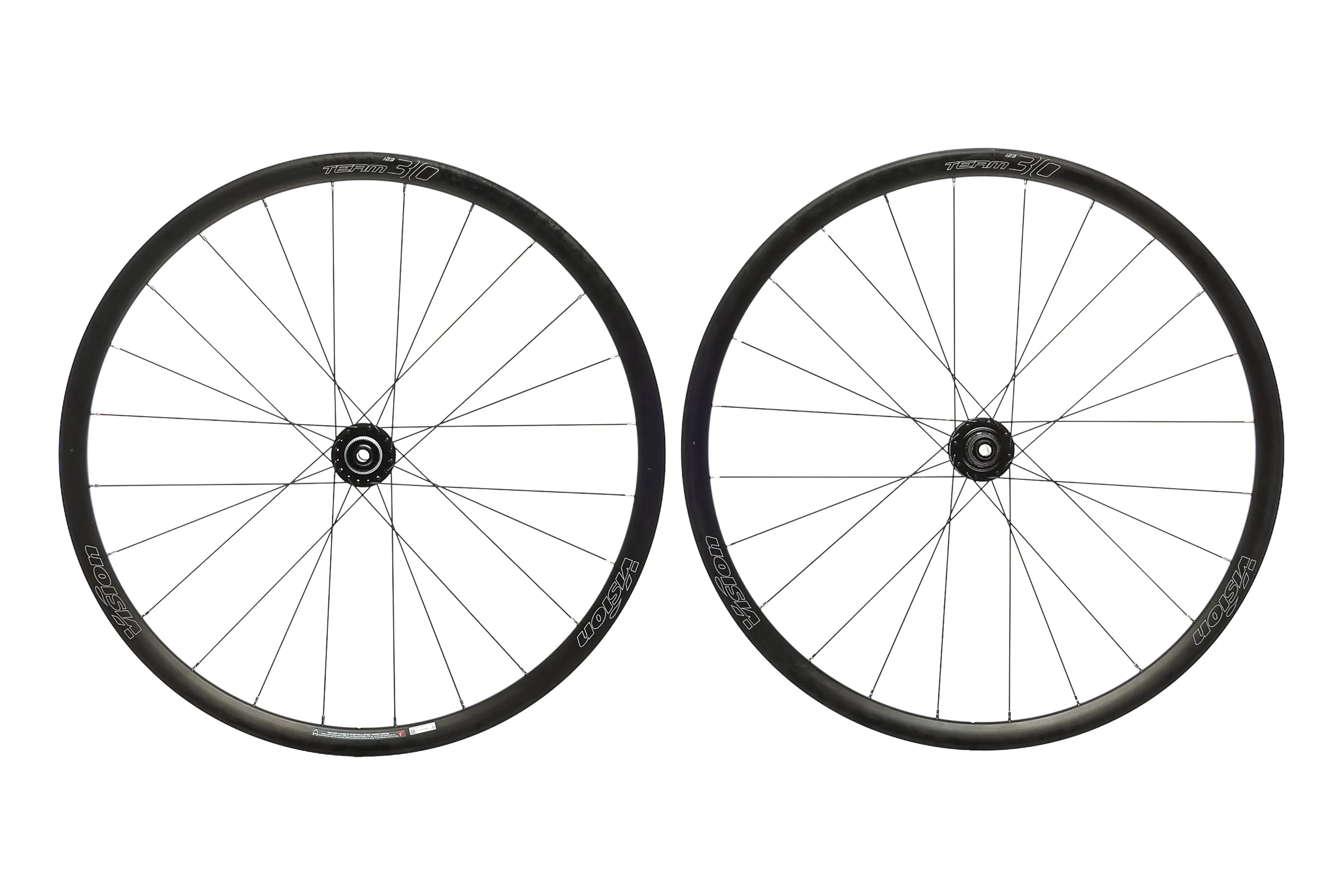 Vision Team 30 i23 Aluminum Tubeless 700c Wheelset