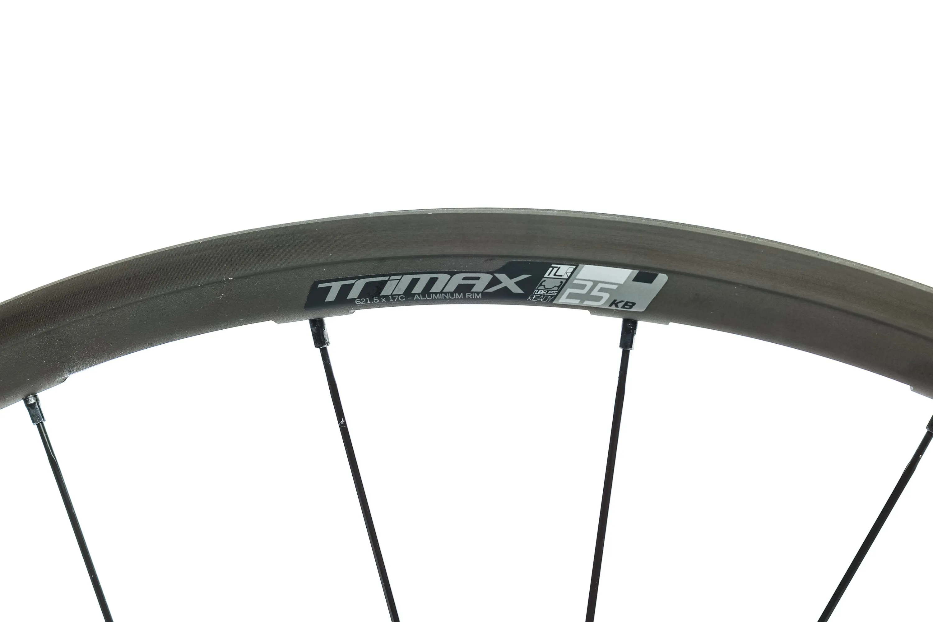 Vision Trimax 25 KB Aluminum Tubeless 700c Wheelset