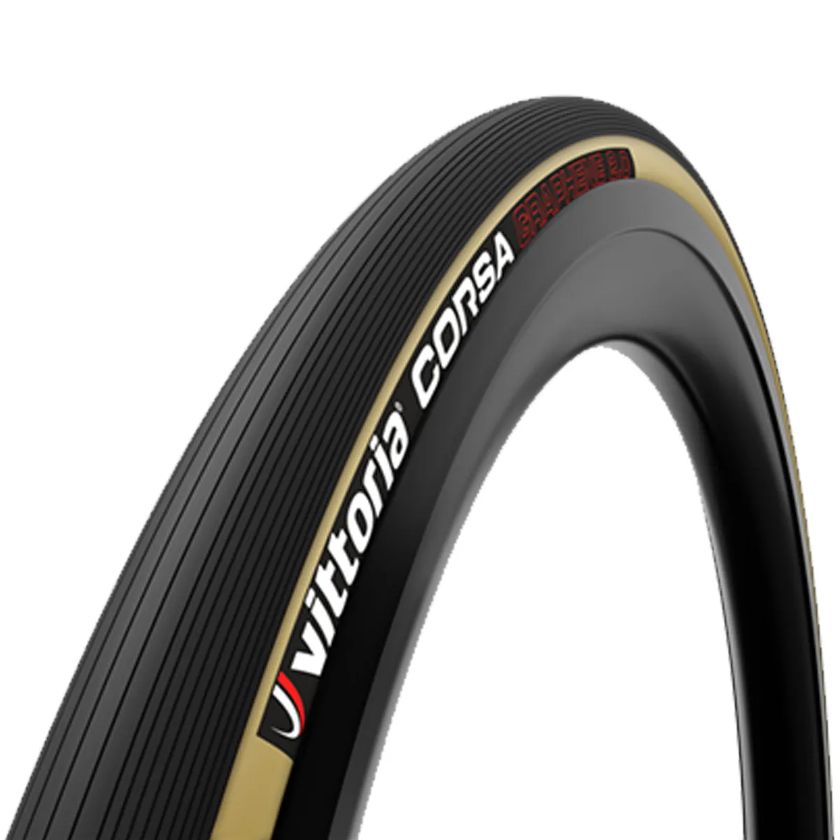 Vittoria Corsa Graphene 2.0 700x25 tubular - Black para