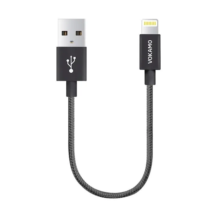 Grab Your Hot Pick Best Price Online Vokamo Lightning To Usb Braided Rope Cable (7 Inch)