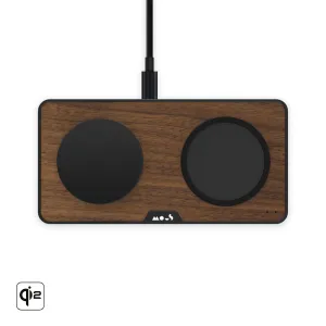 Big Sale Today Surprise Discount Today Walnut Charging Station With Qi2