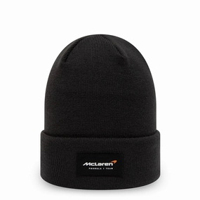 Mclaren Racing Black Cuff Knit Beanie Hat Big Savings Alert