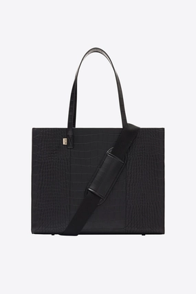 The Large Work Tote In Black Croc EndofWeek Deals