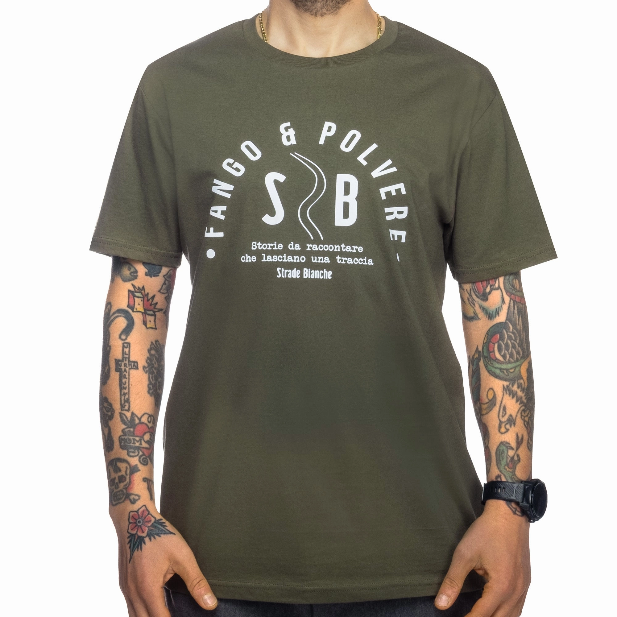 White Roads T-Shirt - Mud and Dust