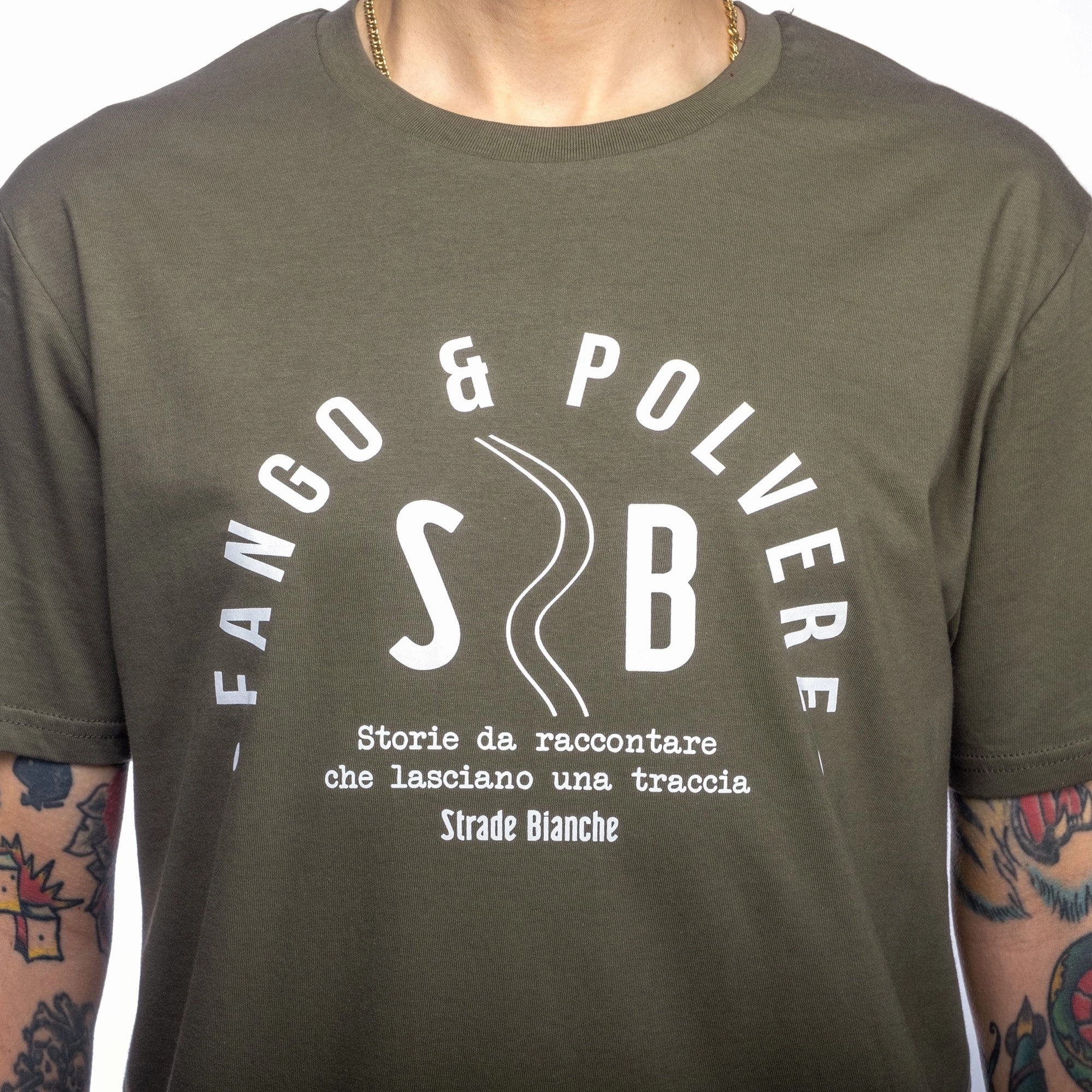 White Roads T-Shirt - Mud and Dust