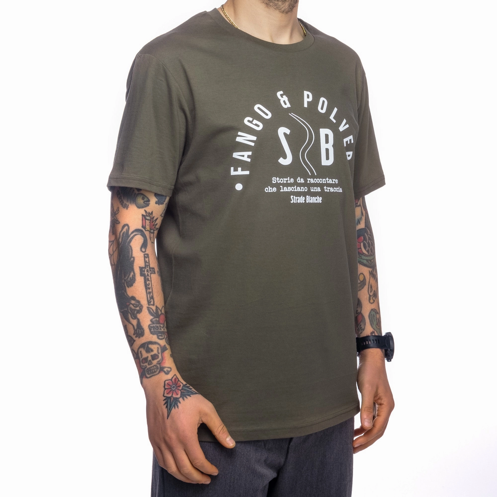White Roads T-Shirt - Mud and Dust