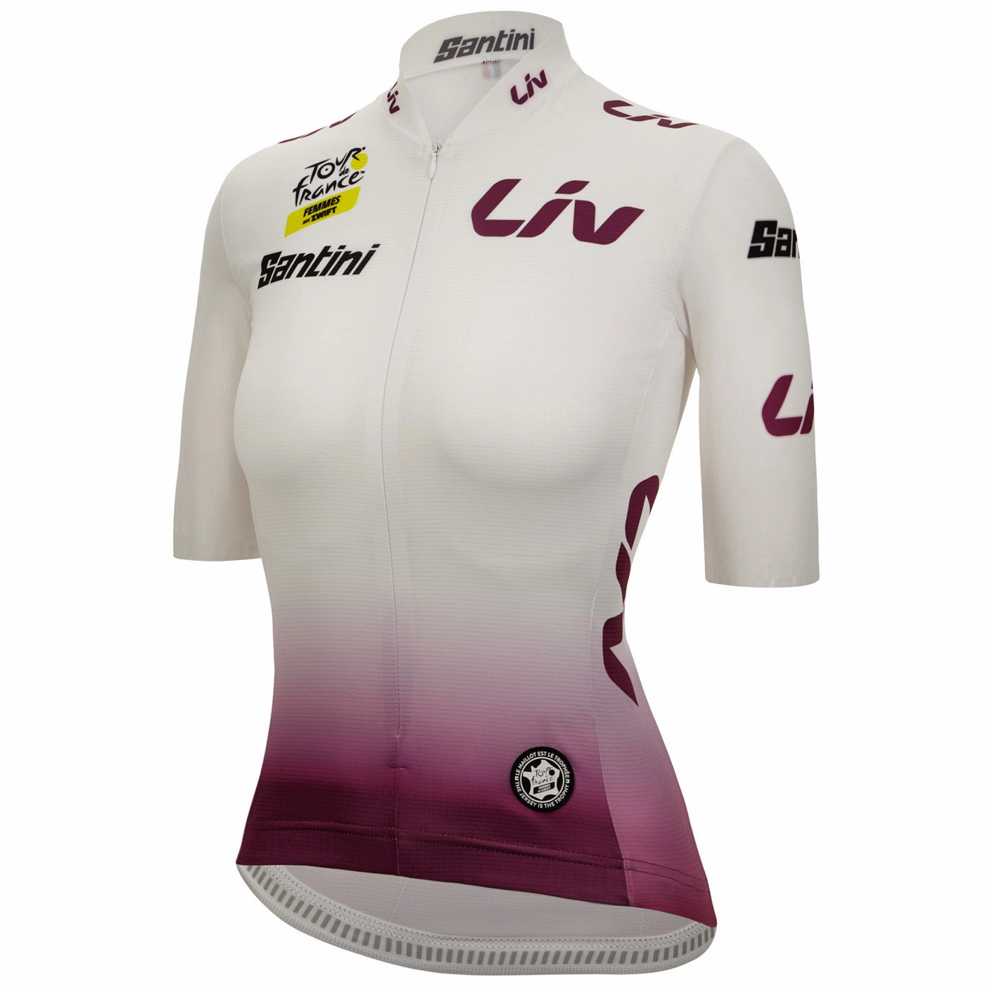 White women's sweater Tour de France 2024 