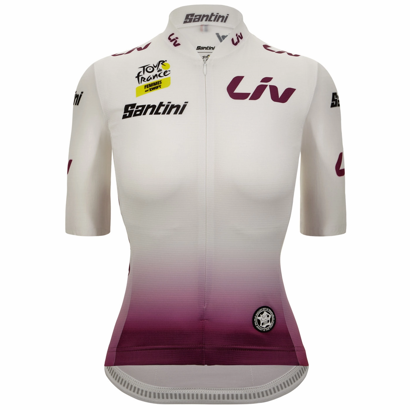 White women's sweater Tour de France 2024 