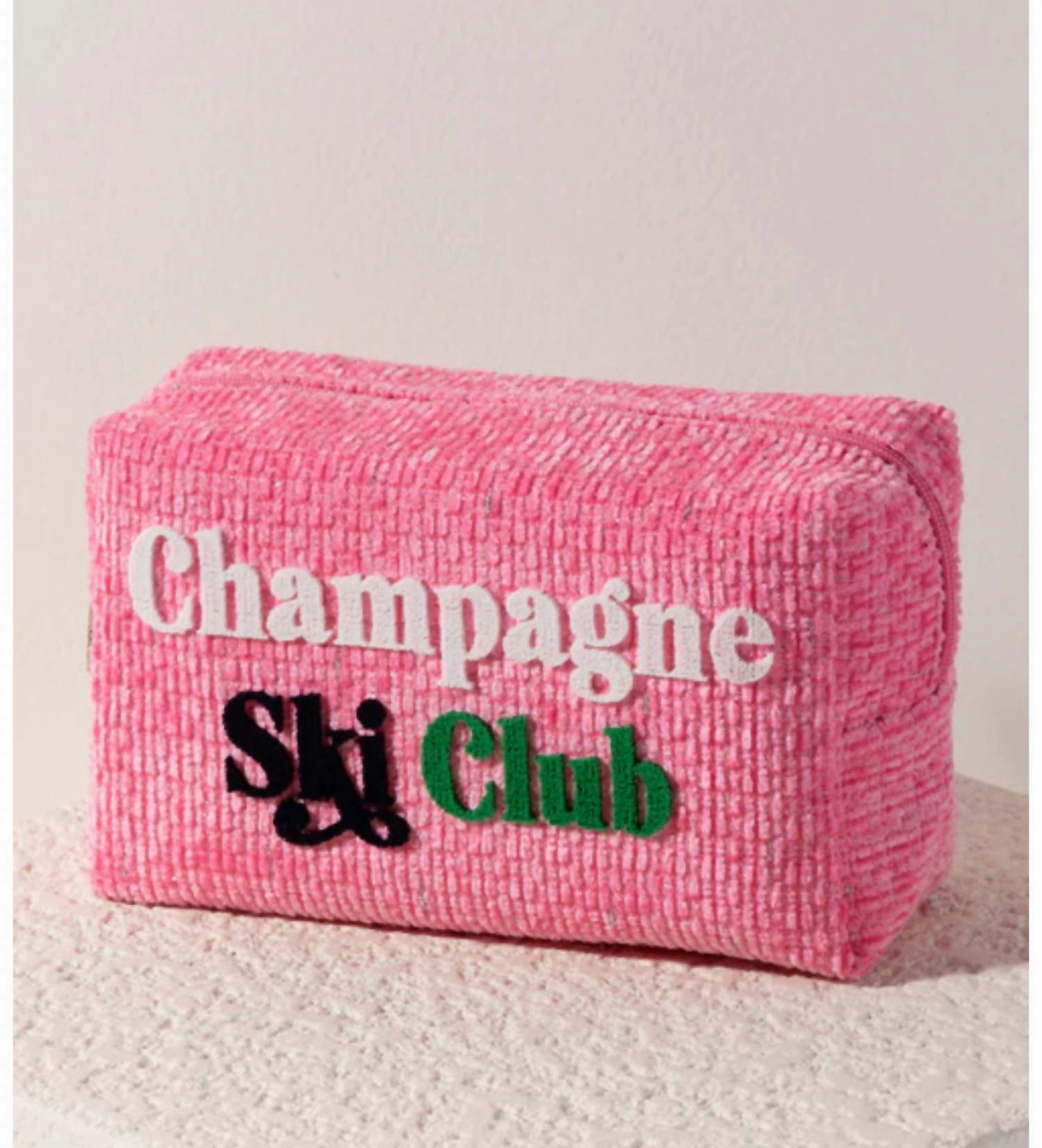 Save Big Online Women'S Champagne Ski Club Zip Pouch In Pink