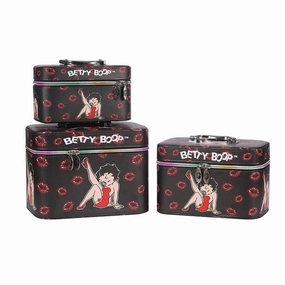 Women'S Cosmetic Bag Set In Black Limited Stock Offer Shop Save Big