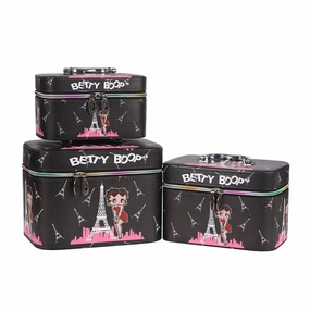 Online Exclusive Offer Women'S Cosmetic Bag Set In Black