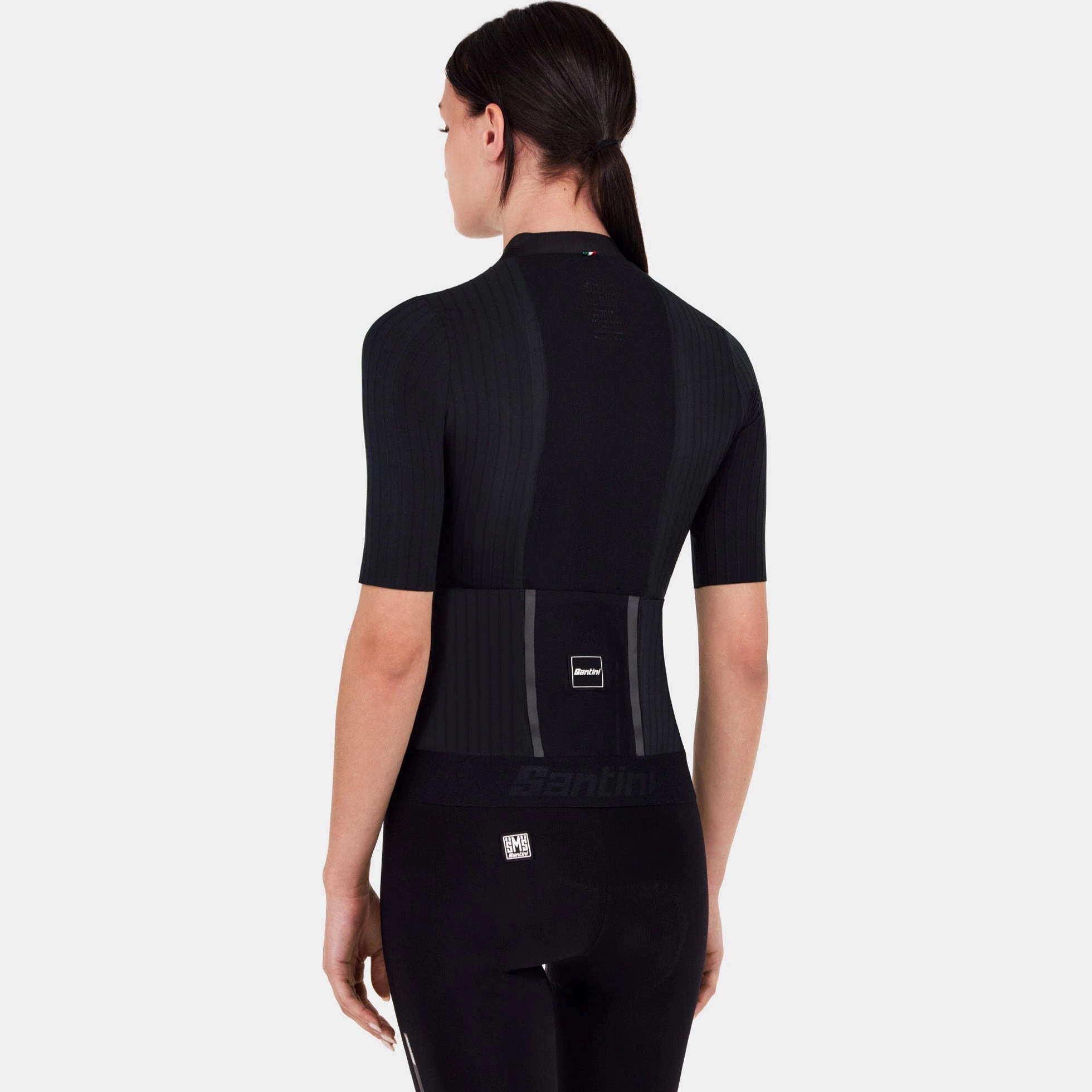 Women's jersey Santini Redux - Black
