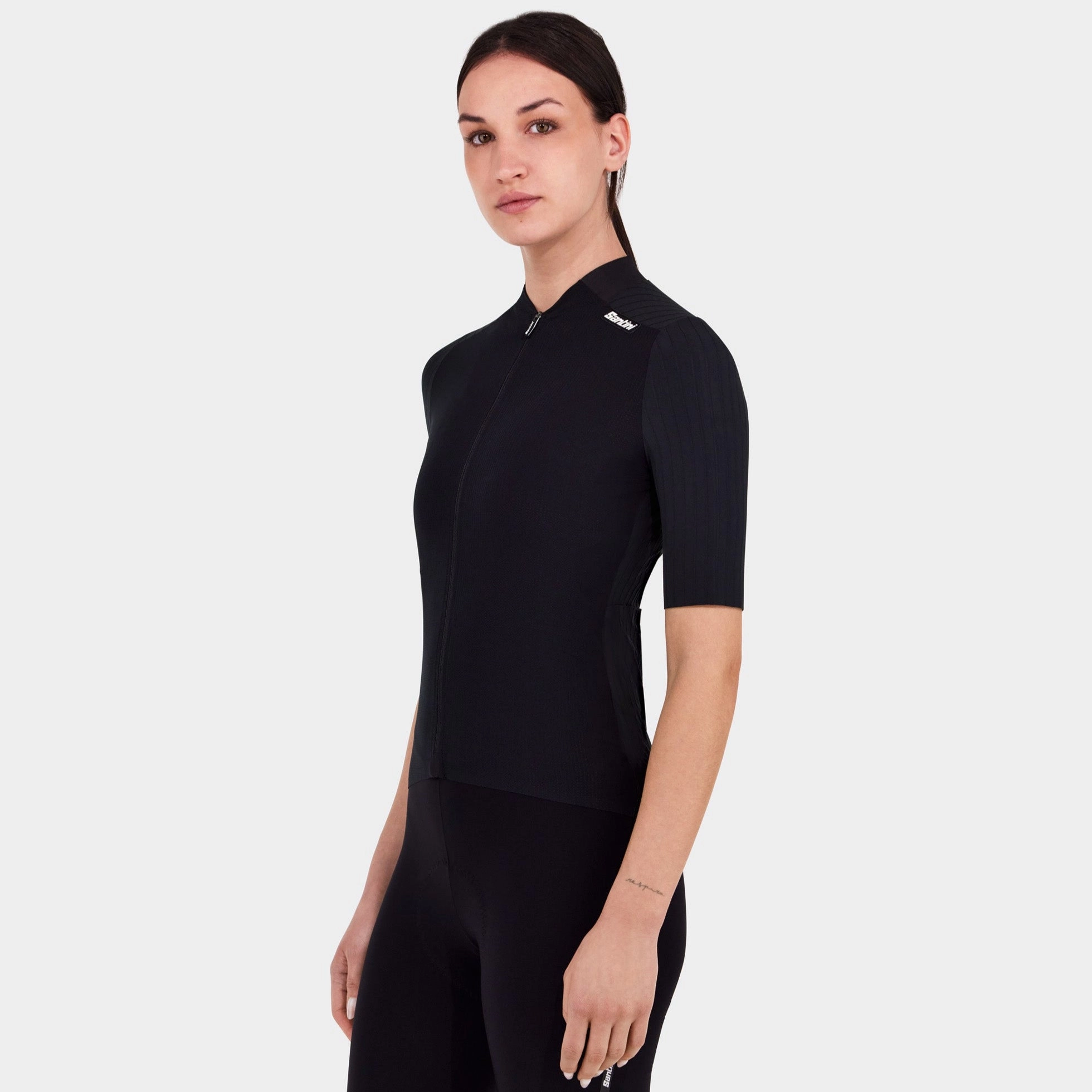 Women's jersey Santini Redux - Black