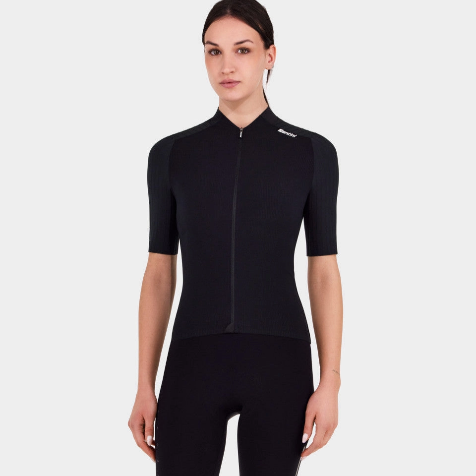 Women's jersey Santini Redux - Black