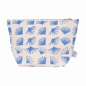 Women'S Mini Ginkgo Cosmetic Bag In Ocean Blue Todays Special Savings