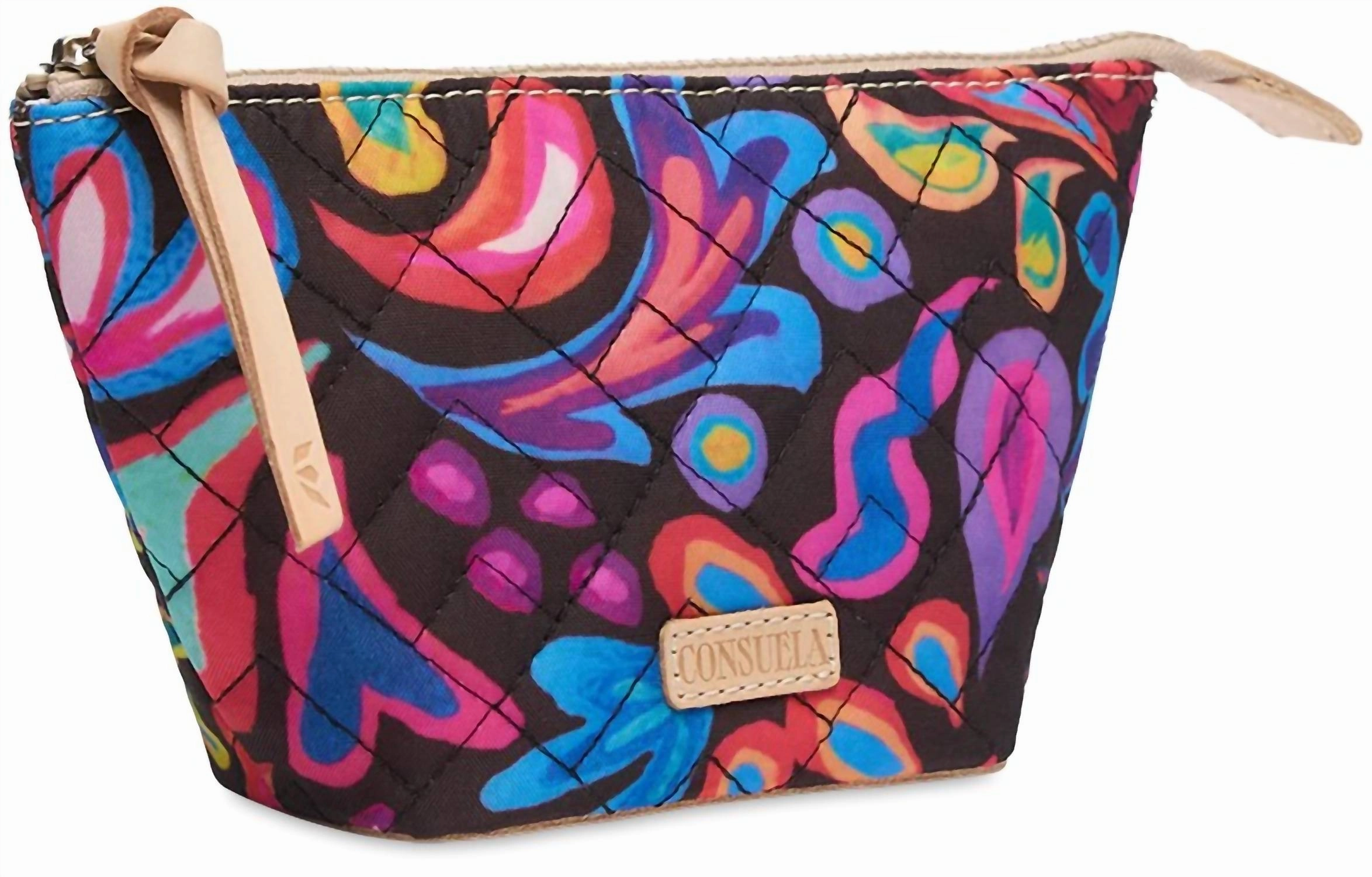 Women'S Sam Medium Tool Kit Cosmetic Bag In Black/Multi Dont Miss This Offer